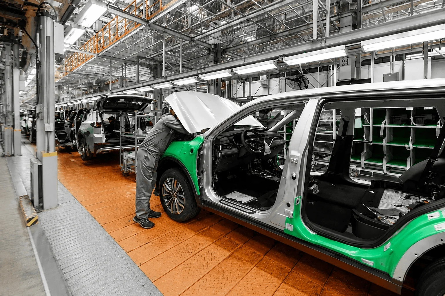 Production Line Monitoring Software by Invisible AI